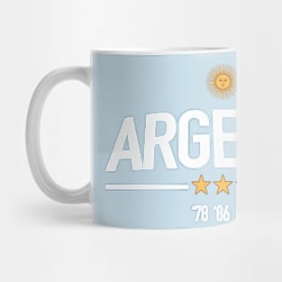 Logo Argento + 3 estrellas Mug